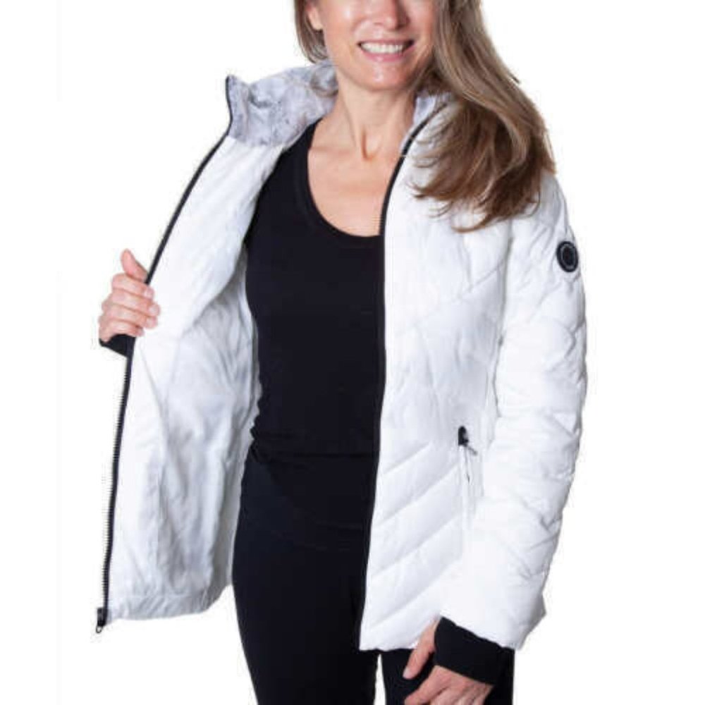 Nautica Women's Winter Puffer Jacket Parka - Picture 2 of 9